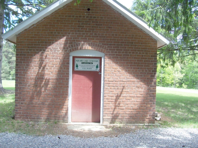 Square Lake Cemetery Building